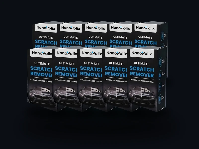 10x NanoPolix Ultimate Scratch Remover boxes